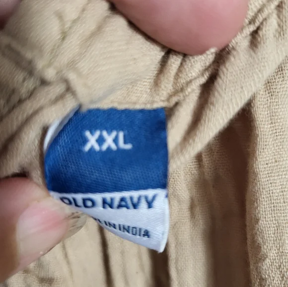 Old Navy tan jumper style midi dress women's XXL #2647 - Picture 2 of 4